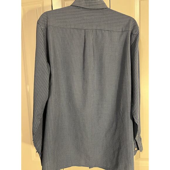 Merona Long Sleeve Men's Large Button Down Shirt--Blue - Picture 8 of 8